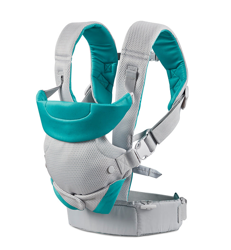 Infantino Flip 4-In-1 Light & Airy Convertible Carrier (Light Grey)