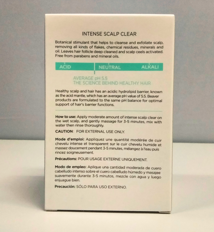 Beaver Professional Scalplife Botanical: Scalp Therapy Intense Scalp Clear (8ml x 12pcs/box)