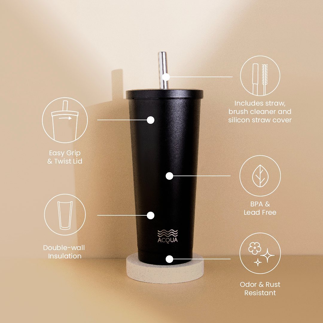 Acqua Earth Boba Cup