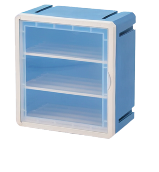 Versa Cube Storage Box White/Blue