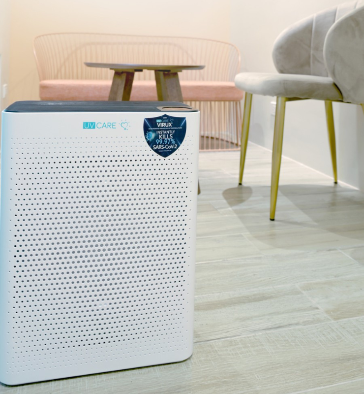 UV Care Clean Air Plasma 6-Stage Air Purifier w/ ViruX