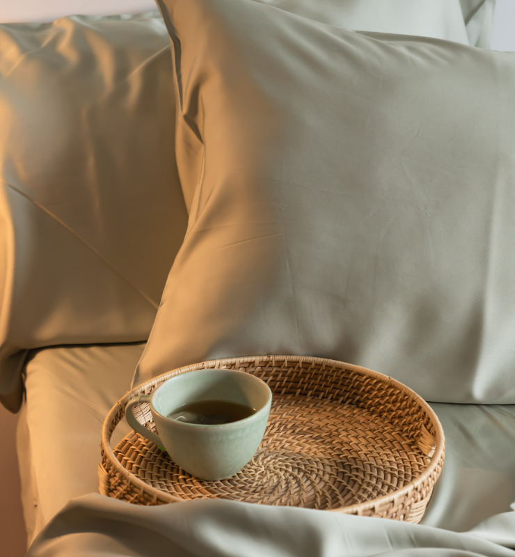 Modern Neutrals Pure Bamboo Sheets Set of 4