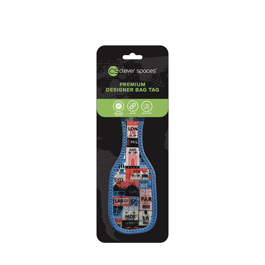 Clever Spaces Premium Designer Bag Tags