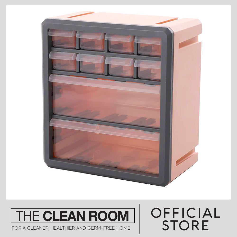 Deca Cube Storage Box Pink/Gray