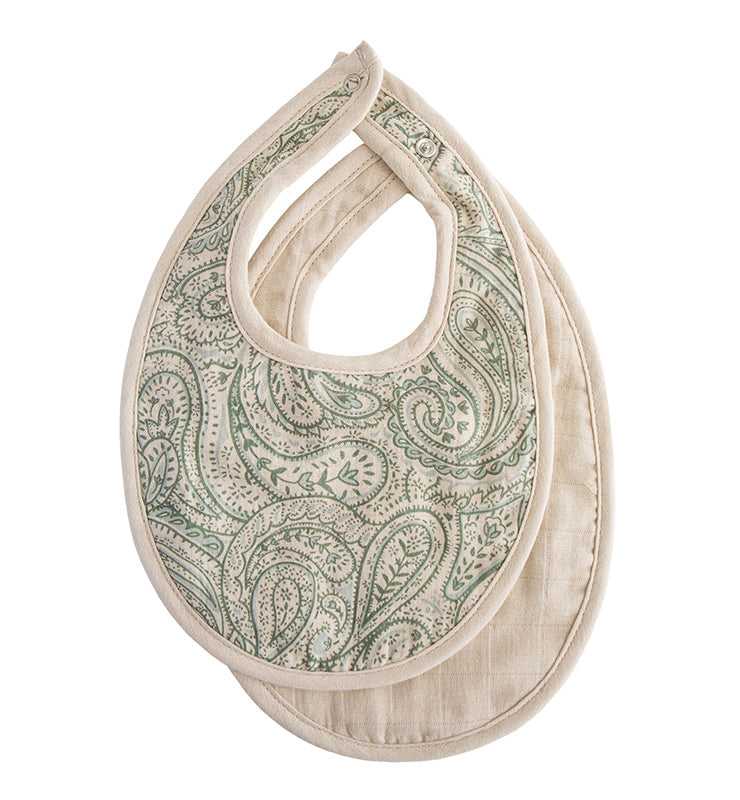 Mushie Muslin Bib 2-Pack