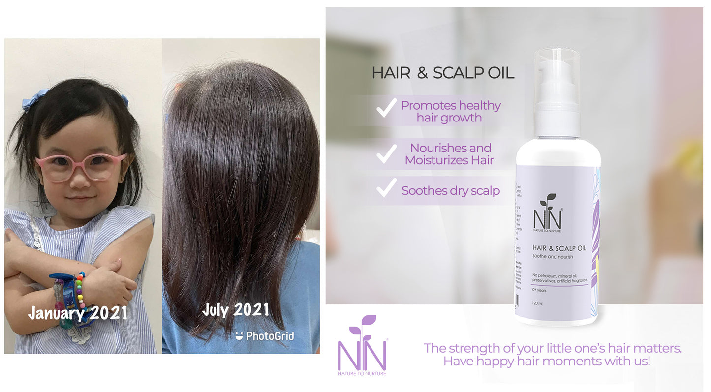 Nature to Nurture Hair & Scalp Oil (120ml)