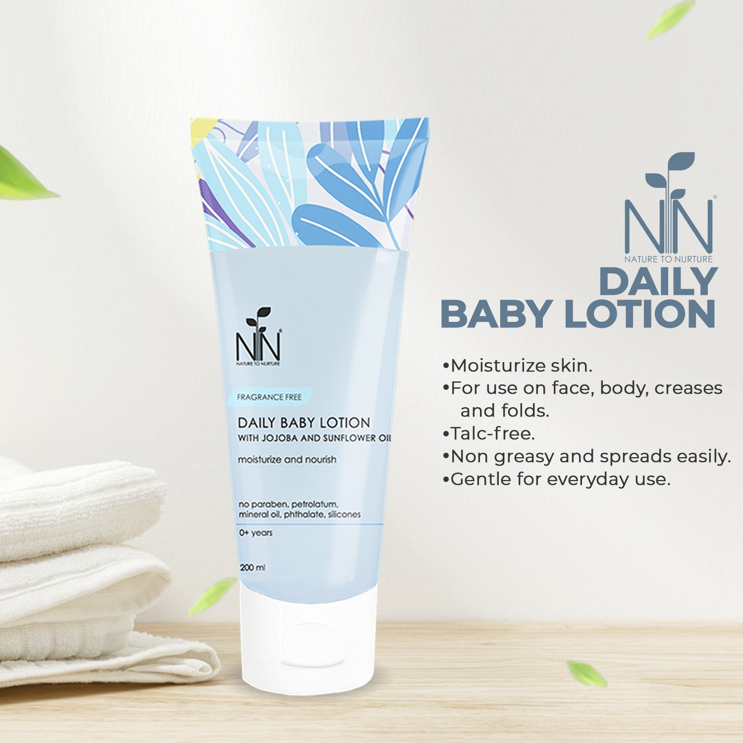 Nature to Nurture Daily Baby Lotion (200ml)