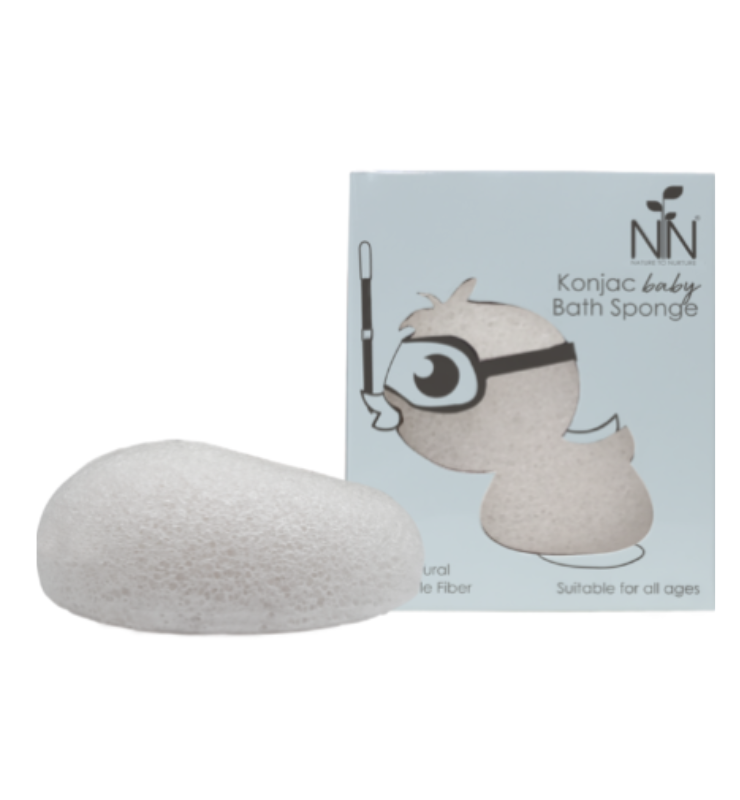 Nature to Nurture Konjac Baby Bath Sponge