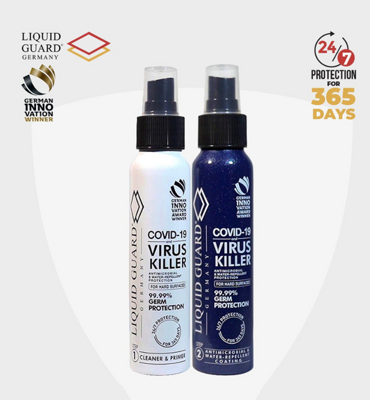 Liquid Guard Germany Anti-Mold/Anti-Virus Protection: For Hard Surfaces (100ml, 2 bottles)