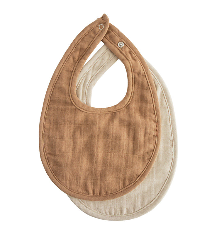 Mushie Muslin Bib 2-Pack