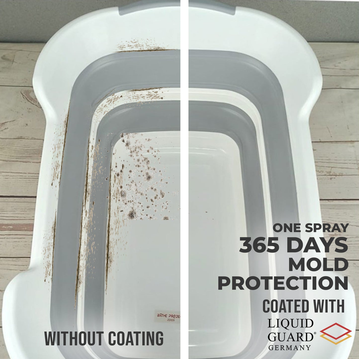 Liquid Guard Germany Anti-Mold/Anti-Virus Protection: For Hard Surfaces (100ml, 2 bottles)