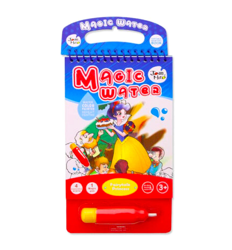 Joan Miro Magic Water Coloring Pad: Fairytale Princess