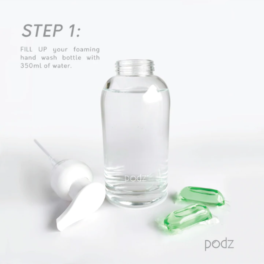 Podz Soluble Hand Soap Pods: Germanium & Herbs - 10s