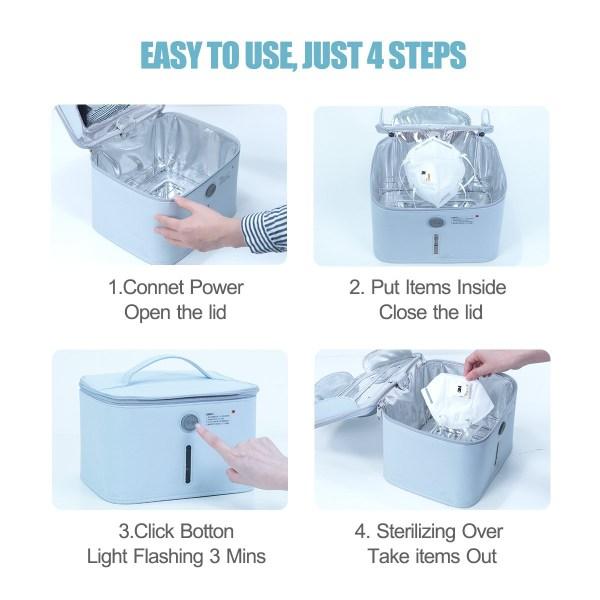 59S UVC LED Corded Sterilizer Bag (P55)