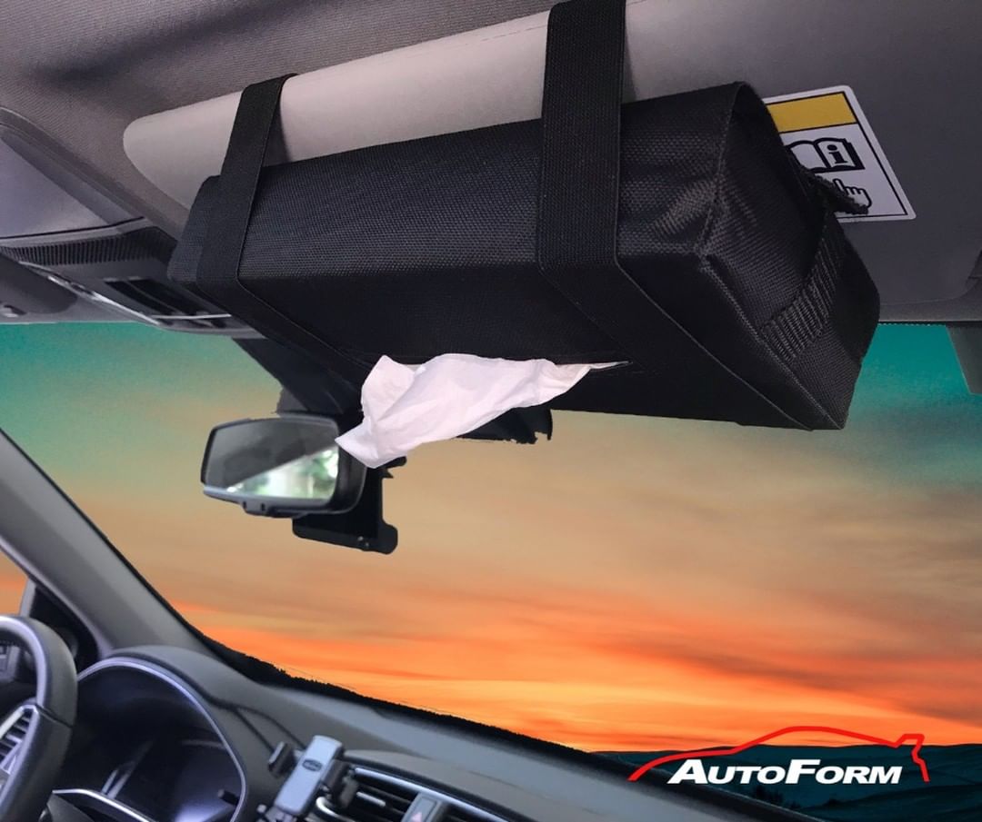 Automania Autoform 2TH-BLK 2-Way Tissue Holder: Black