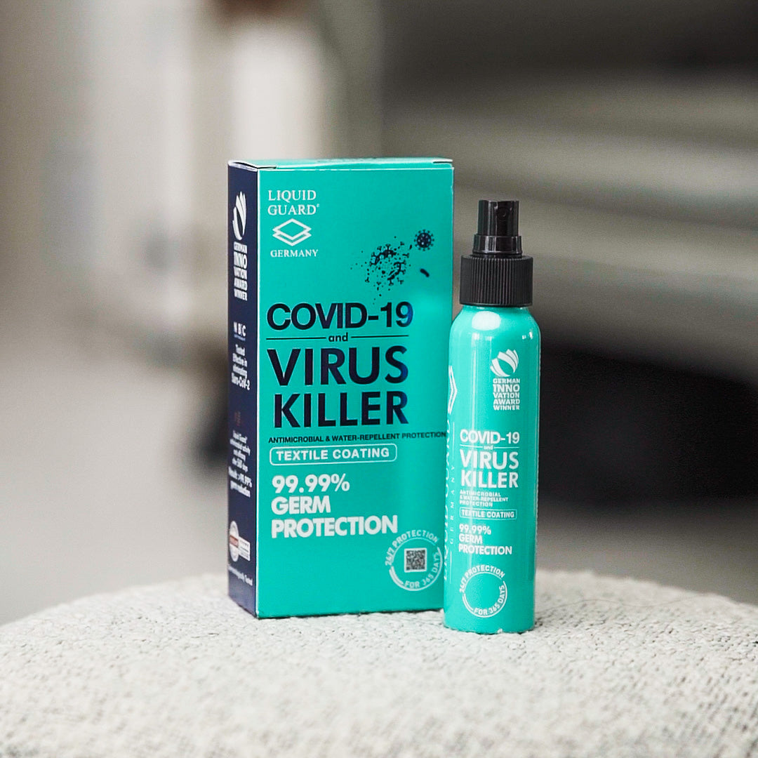 Liquid Guard Germany Anti-Mold/Anti-Virus Protection: Textile Coating (100ml, 2 bottles)