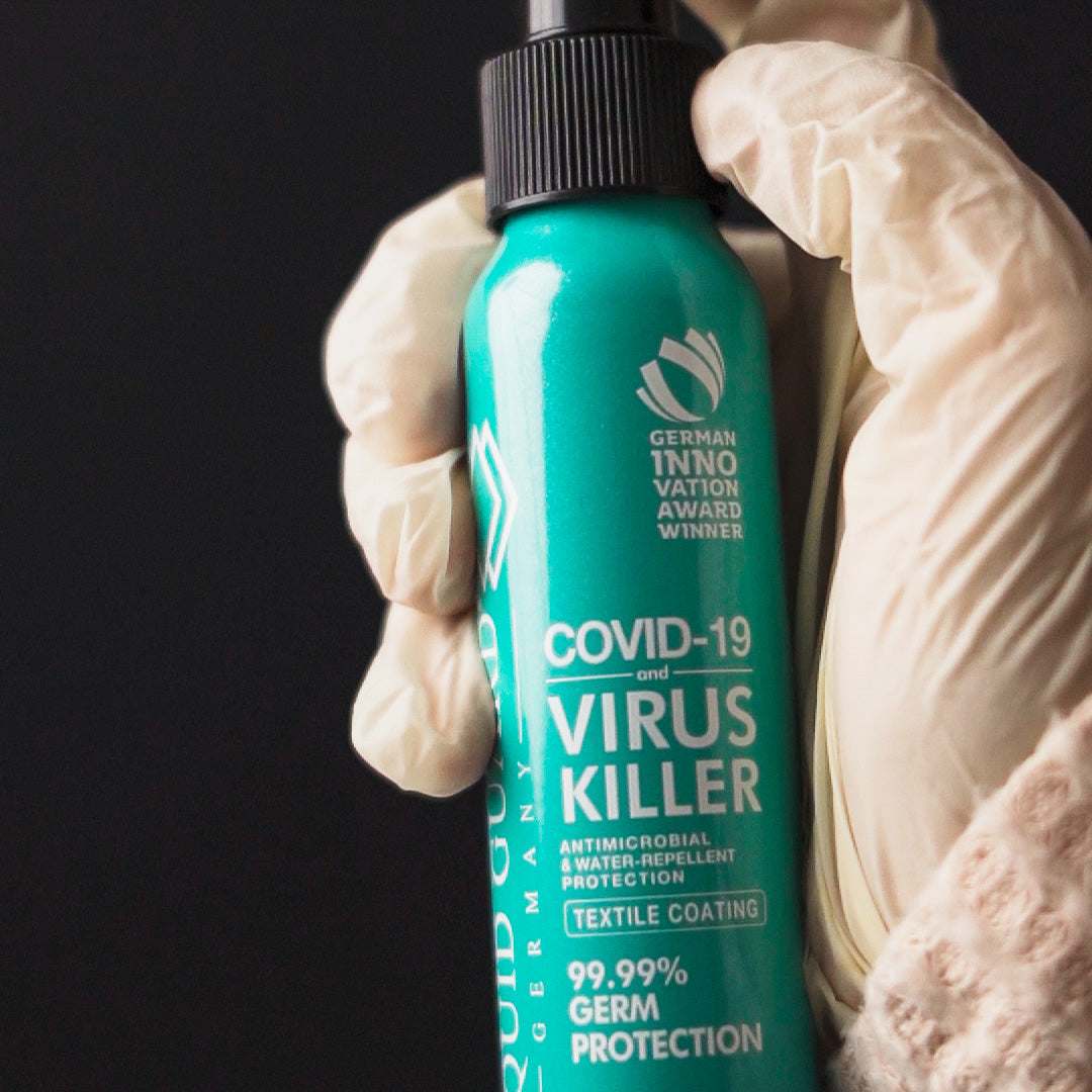 Liquid Guard Germany Anti-Mold/Anti-Virus Protection: Textile Coating (100ml, 2 bottles)