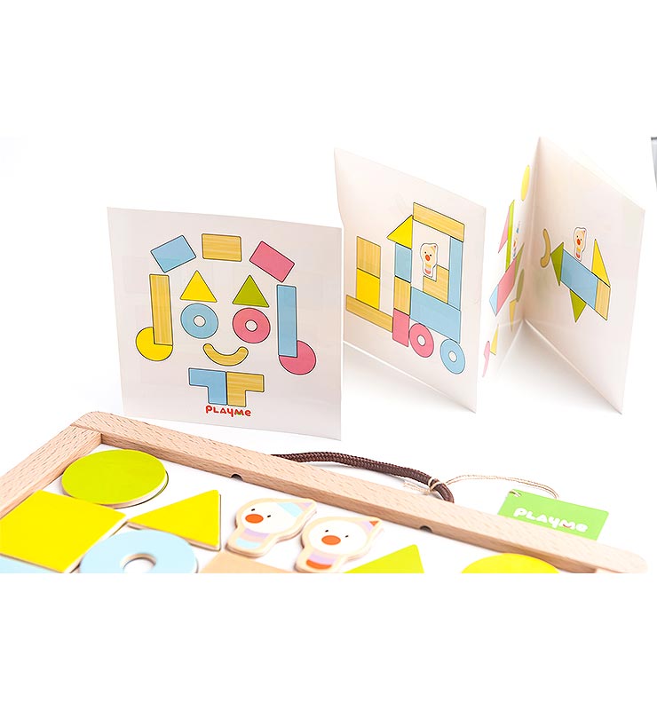 Playme Toys Creative Magnetic Puzzle