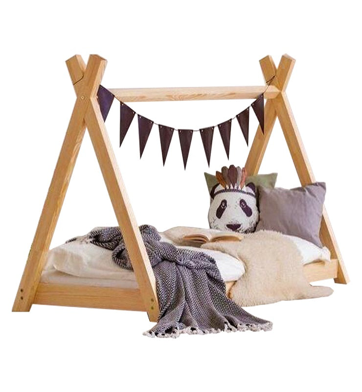 Estrid Kids Teepee Bed Frame by Hamlet Kids Room: Fits 70x13cm Crib Mattress