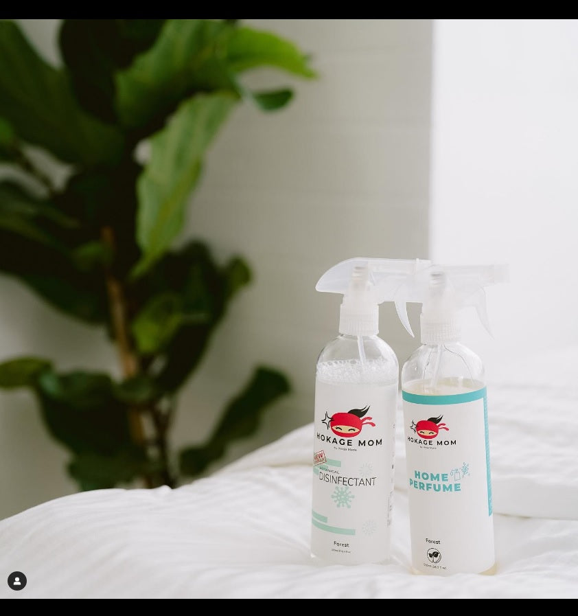 Hokage Mom Plant Based Disinfectant 500ml Spray Bottle (Botanical Forest)