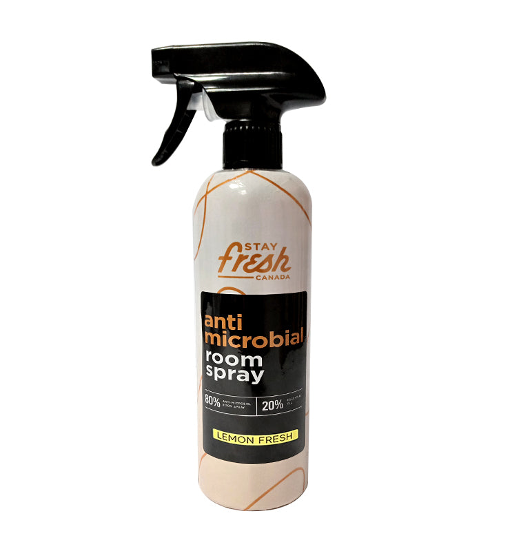 Stayfresh Canada Natural Antimicrobial Room Spray: Lemon Fresh (500ml)
