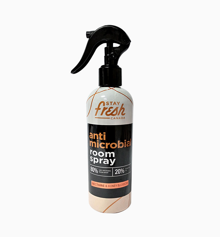 Stayfresh Canada Natural Antimicrobial Room Spray: Nectarine & Honey Blossoms (315ml)