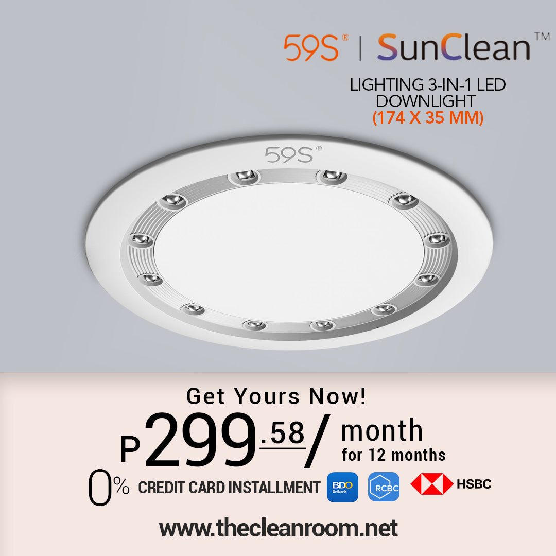 59S Lighting 3-in-1 LED Downlight (174 X 35mm)