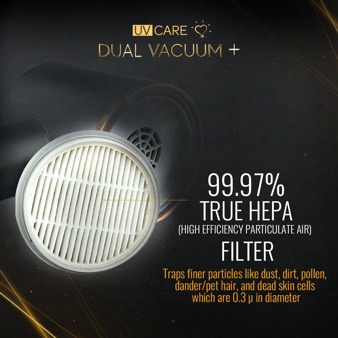 UV Care Dual Vacuum + HEPA Filter