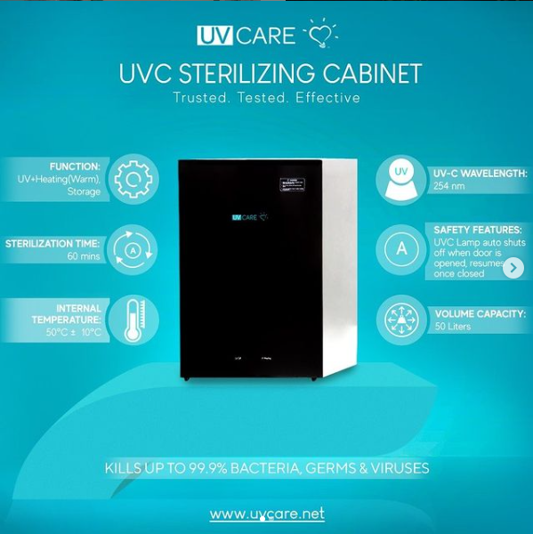 UV Care UVC Sterilizing Cabinet (Original Model)