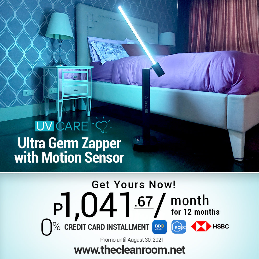 UV Care Ultra Germ Zapper w/ Motion Sensor