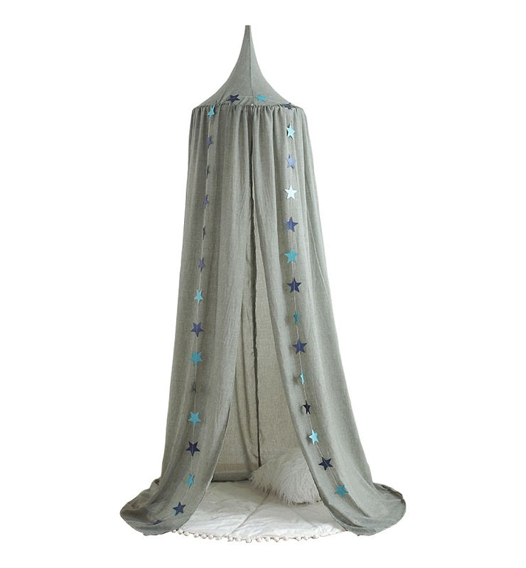 Wrenna Kids Cotton Yurt by Hamlet Kids Room: Moss Grey