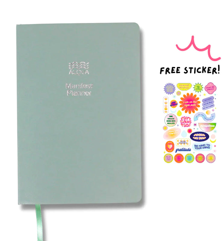 Acqua Manifest Planner in Desert Sage