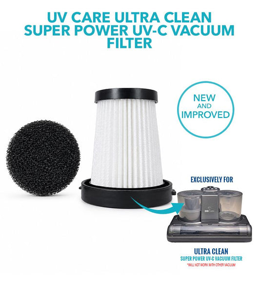 UV Care Ultra Clean Super Power UVC-C Vacuum Filter