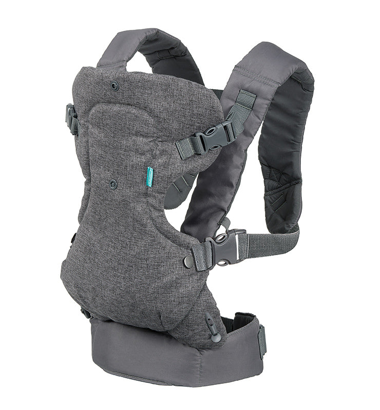 Infantino Flip Advance 4-in-1 Convertible Carries (Classic Grey)