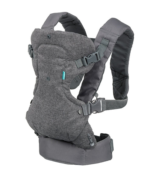 Infantino Flip Advance 4-in-1 Convertible Carries (Classic Grey)