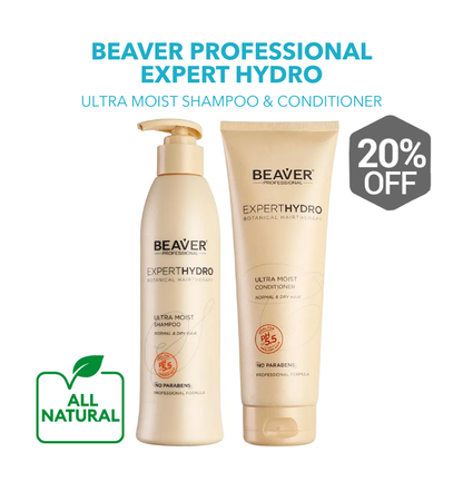 Beaver Professional Expert Hydro Botanical: Ultra Moist Shampoo and Conditioner