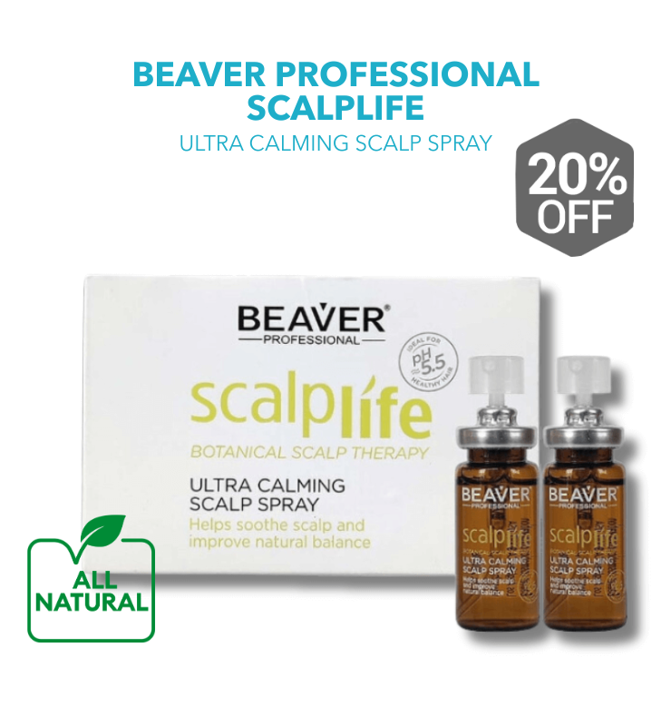 Beaver Professional Scalplife Botanical: Scalp Therapy Ultra Calming Scalp Spray (10ml x 12pcs/box)