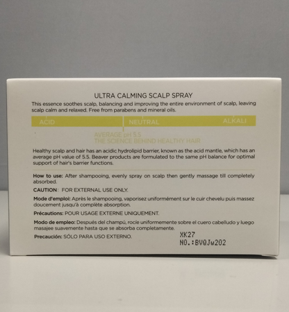 Beaver Professional Scalplife Botanical: Scalp Therapy Ultra Calming Scalp Spray (10ml x 12pcs/box)