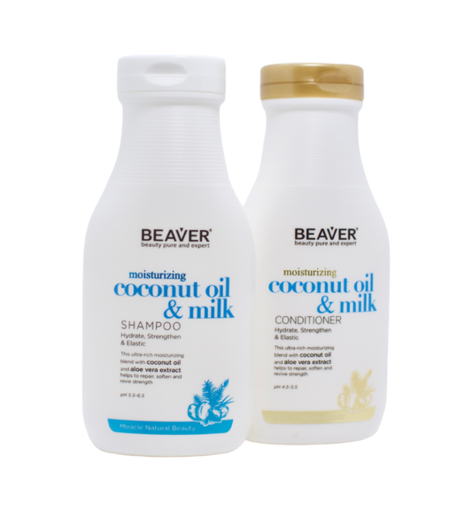 Beaver Beauty Coconut Oil & Quinoa Shampoo and Conditioner