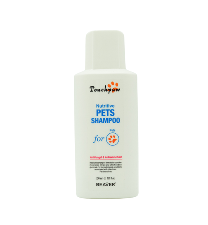 TouchPaw Nutritive: Antifungal & Antiseborrheic Pets Shampoo (230ml)