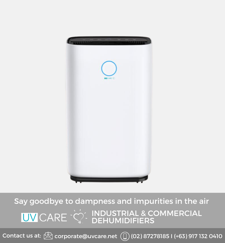 UV Care Industrial & Commercial Dehumidifier: 25L (Please Email for Orders/Inquiries)