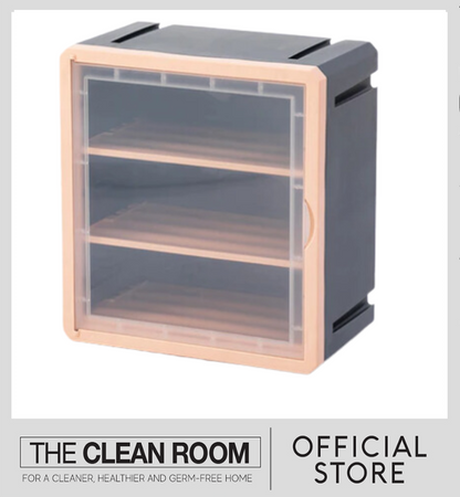 Versa Cube Storage Box Pink/Gray