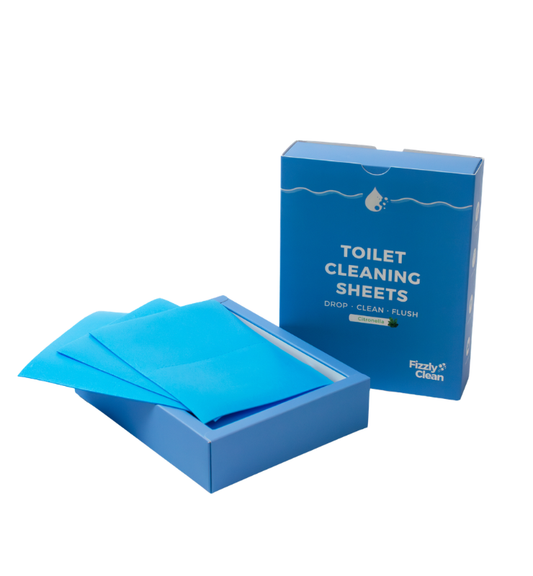 Fizzly Clean's Toilet Cleaning Sheets