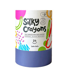 BebeBata-Silky Washable Crayons (24 Colors)