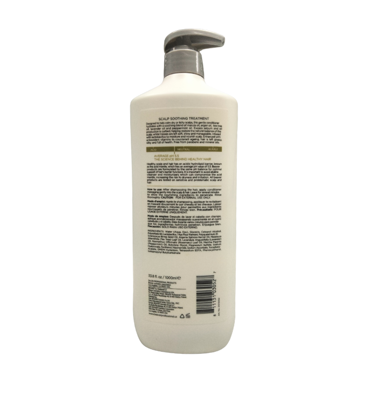 Beaver Professional Scalplife Botanical: Scalp Therapy Scalp Soothing Treatment (1L)