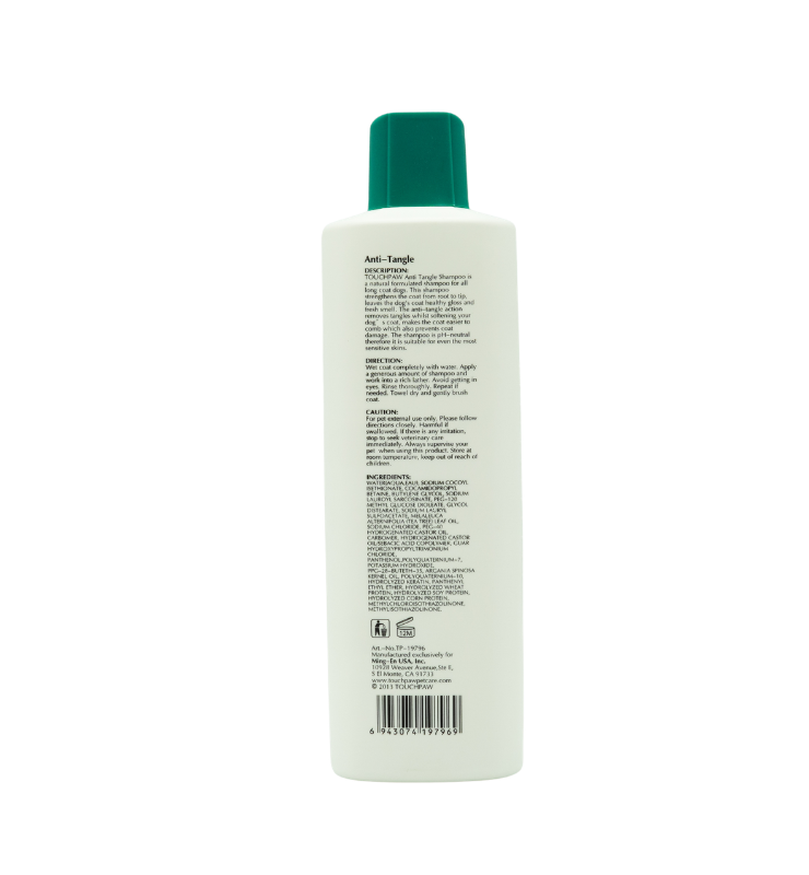 TouchPaw Natural: Anti Tangle Conditioning Shampoo (600ml)