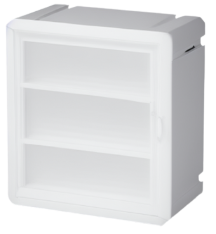 Versa Cube Storage Box Gray/White