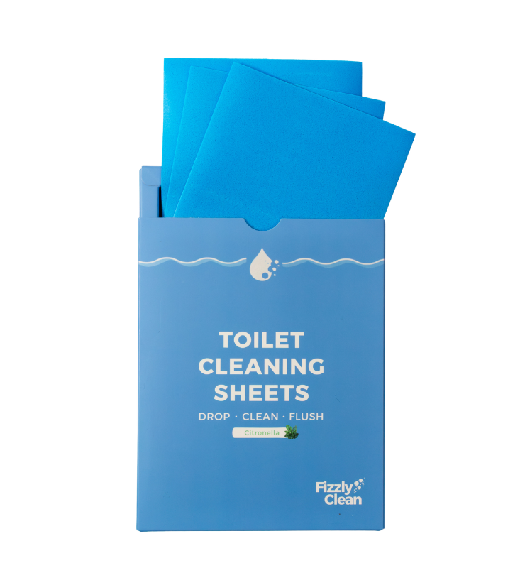 Fizzly Clean's Toilet Cleaning Sheets