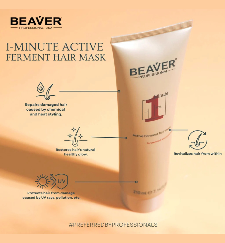 BeaverPRO One Minute Hair Mask (210ml)