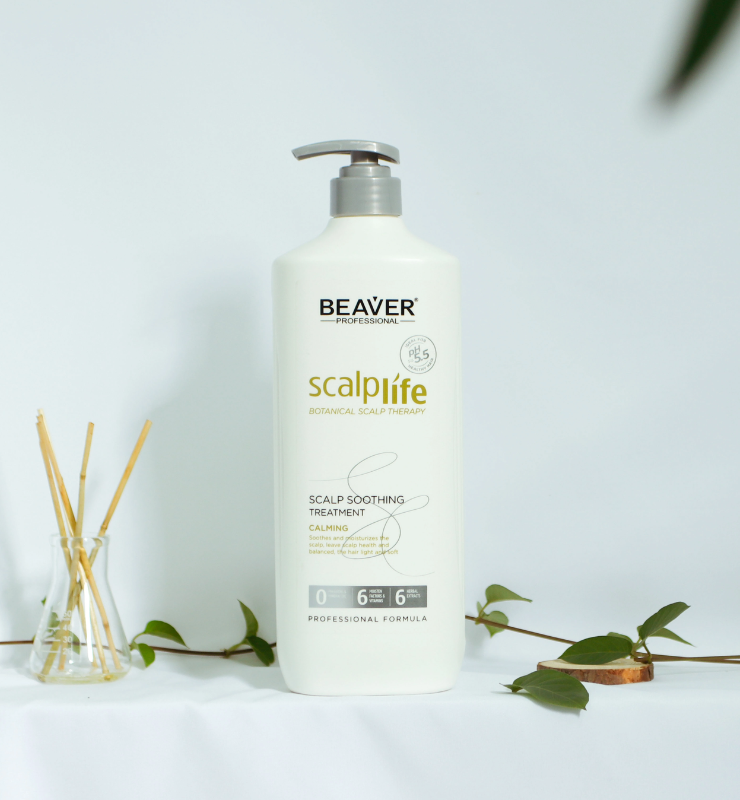 Beaver Professional Scalplife Botanical: Scalp Therapy Scalp Soothing Treatment (600ml)